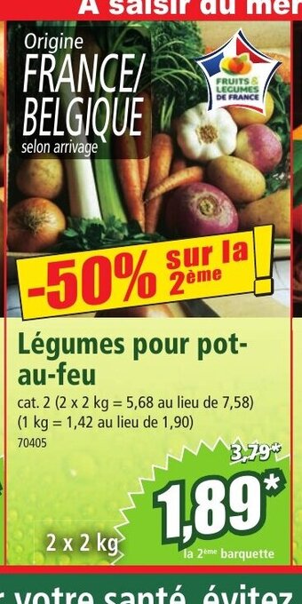 Norma Légumes Pour Pot Au Feu offre