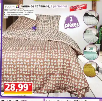 Norma Parure de Lit Flanelle offre