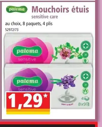 Norma Mouchoirs Etuis offre
