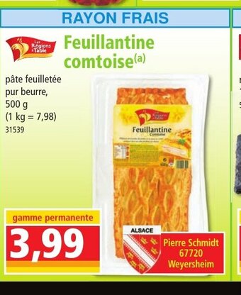 Norma Feuillantine Comtoise offre