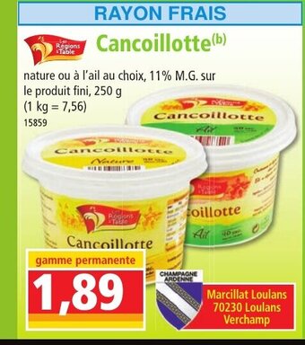 Norma Cancoillotte offre