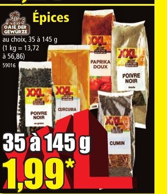 Norma Epices offre