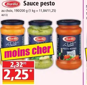 Norma Sauce Pesto offre