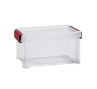 Castorama Boîte de rangement clip’n store offre
