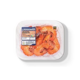 Auchan Crevettes entières cuites réfrigérées offre