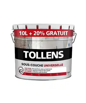 Castorama Dulux valentine peinture* blanche 98% offre