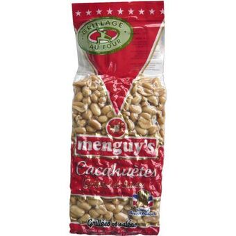 Auchan Cacahuètes grillées salées menguy's offre