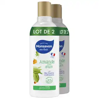 Auchan Gel douche monsavon offre