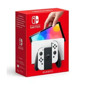 Auchan La console nintendo switch oled + 1 jeu switch au choix offre