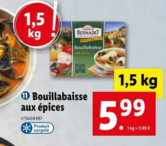 Lidl Bouillabaisse Aux Epices offre