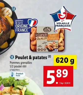 Lidl Poulet & Patates offre