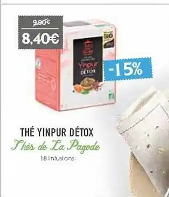 Thé yinpur détox thés de la pagode