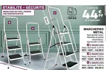 Shopix Marchepied métal offre