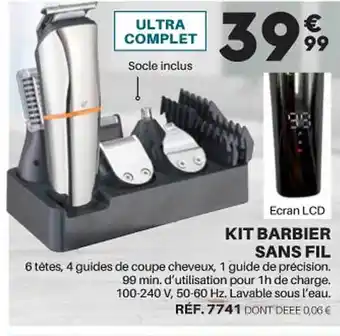 Shopix Kit barbier sans fil offre