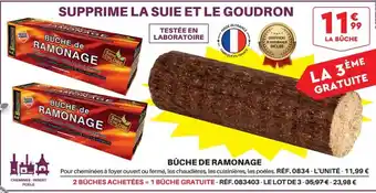 Bûche de ramonage