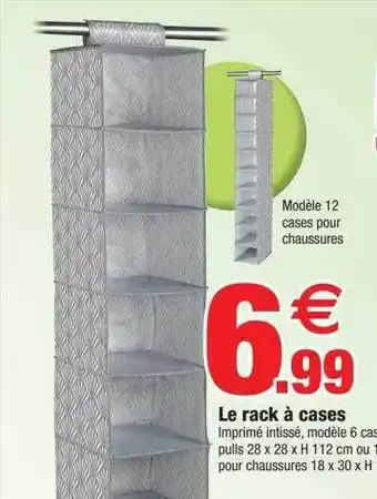 Bazarland Le rack à cases offre