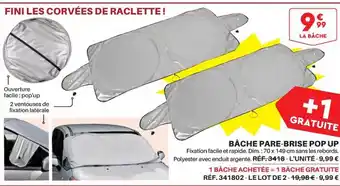 Shopix Bâche pare-brise pop up offre