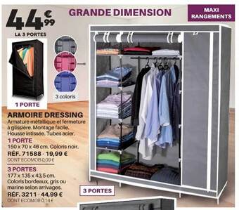 Shopix Armoire dressing offre