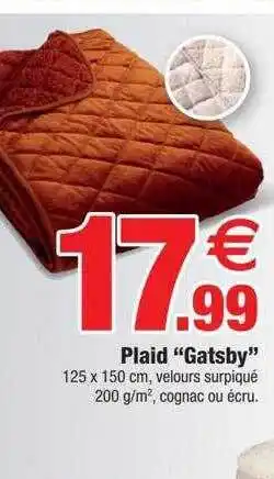 Bazarland Plaid offre