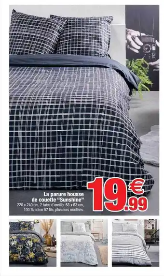 Bazarland La parure housse de couette offre