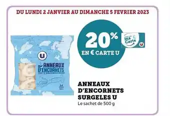 Hyper U Anneaux d'encornets surgelés u offre