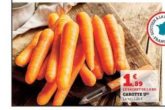 Hyper U Carotte u offre
