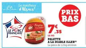 Hyper U Palette à la diable iller offre