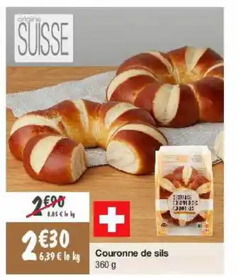 Migros Couronne de sils offre