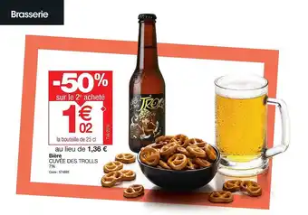 Bière cuvée des trolls