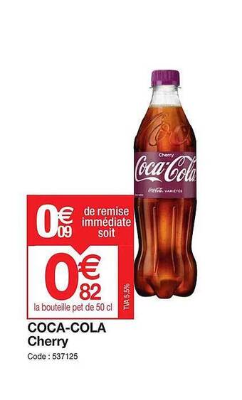 Promocash Coca-cola cherry offre