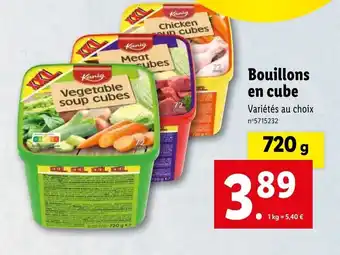 Lidl Bouillons En Cube offre
