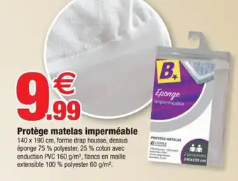 Bazarland Protège matelas imperméable offre