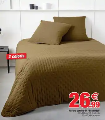 Bazarland Parure couvre-lit "essential" offre