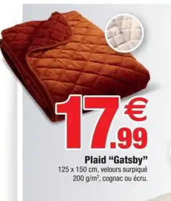 Bazarland Plaid "gatsby" offre