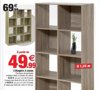 Bazarland L'étagère à cases offre
