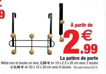Bazarland La patère de porte offre