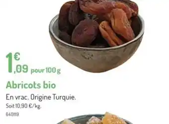 Botanic Abricots bio offre