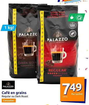 Action Café en grains offre