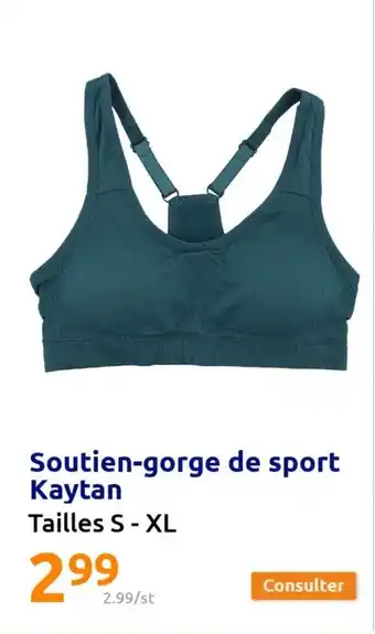 Action Soutien-gorge de sport kaytan offre