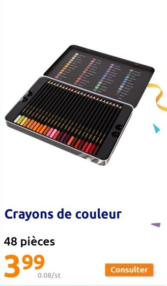 Action Crayons de couleur offre