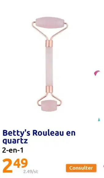 Betty's rouleau en quartz