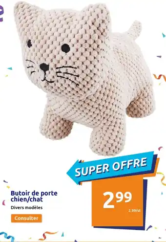 Action Butoir de porte chien/chat offre