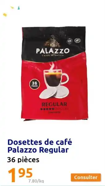 Action Dosettes de café palazzo regular offre