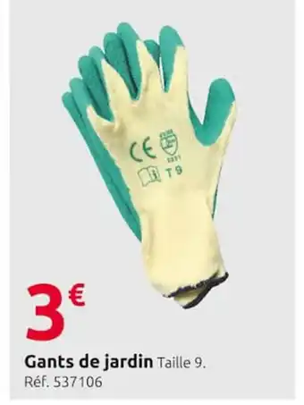 Mr Bricolage Gants de Jardin offre
