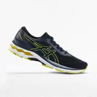 Decathlon Chaussures de running homme asics gel superion 5 noir bleu jaune h offre