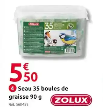 Mr Bricolage Seau 35 Boules de Graisse 90g offre