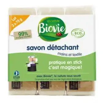 Léa Nature Biovie savon détachant à l'huile d'olive bio offre