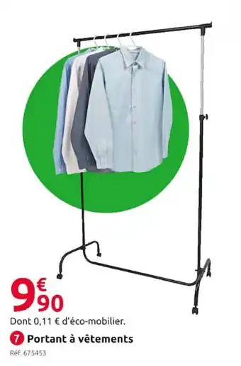 Mr Bricolage Portant à vêtements offre
