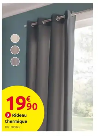 Mr Bricolage Rideau Thermique offre