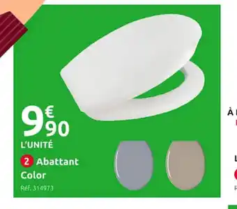 Mr Bricolage Abattant Color offre